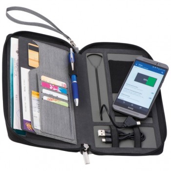 Ceļojuma maks ar powerbank ALMERIA Ceļojuma maks ar powerbank ALMERIA