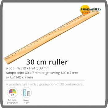 Lineāls 30cm Lineāls 30cm
