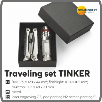 Instrumentu komplekts TINKER Instrumentu komplekts TINKER